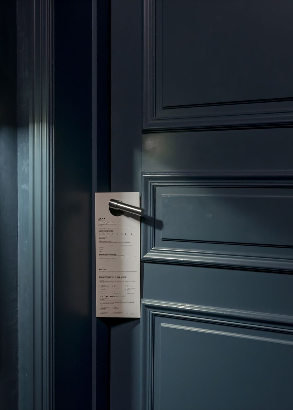 ALMA (direcció d’art, disseny gràfic, identitat, hotel), per DOMO-A | Direcció d’art i disseny gràfic, Barcelona