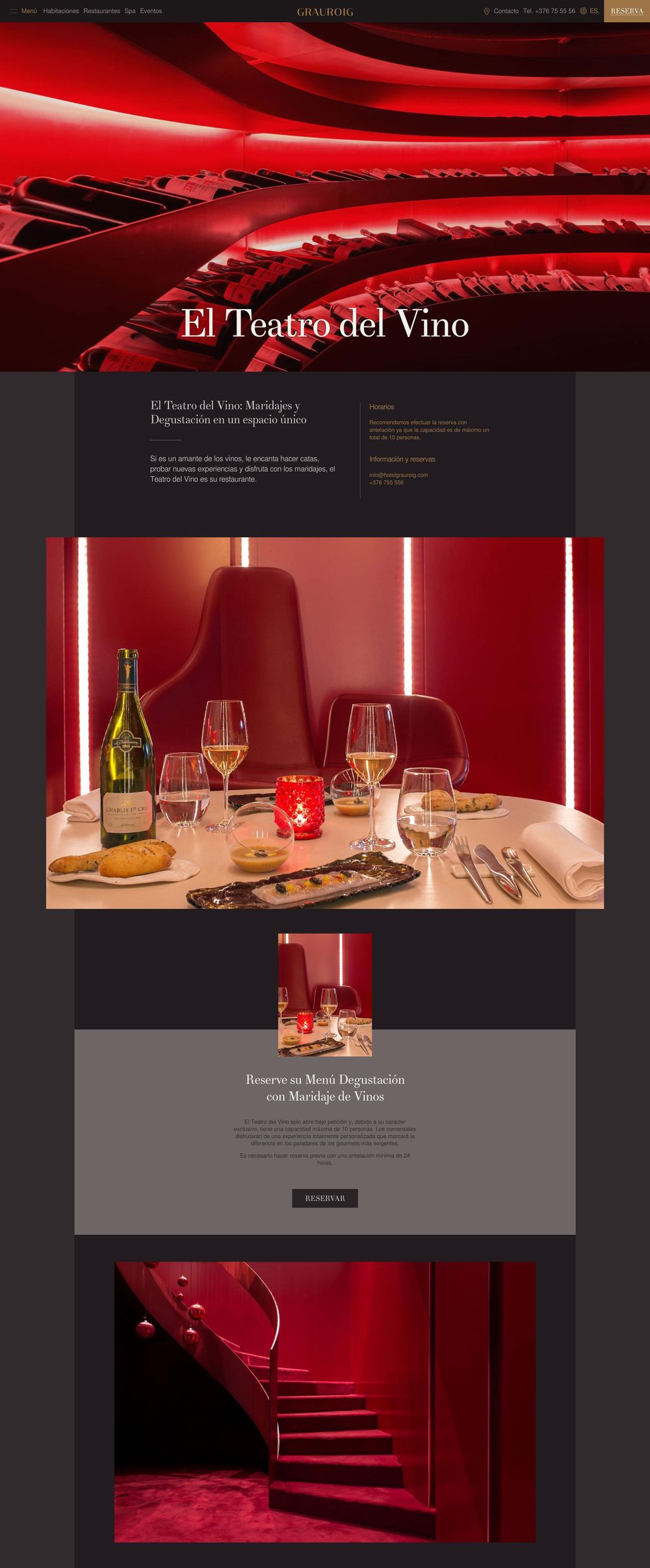 Grau Roig Boutique Hotel (direcció d’art, disseny gràfic, identitat, hotel, web), per DOMO-A | Direcció d’art i disseny gràfic, Barcelona