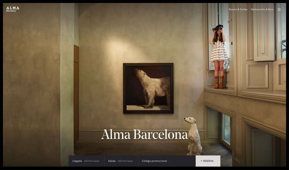 Grup Alma Hotels (direcció d’art, disseny gràfic, identitat, hotel, web), per DOMO-A | Direcció d’art i disseny gràfic, Barcelona