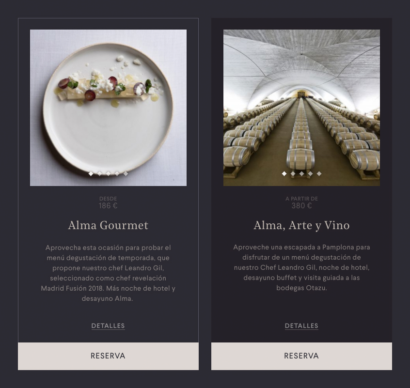 Grup Alma Hotels (direcció d’art, disseny gràfic, identitat, hotel, web), per DOMO-A | Direcció d’art i disseny gràfic, Barcelona