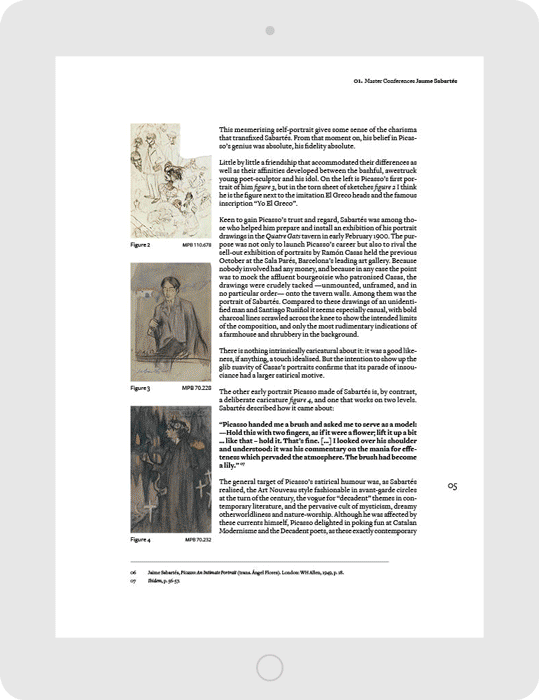 Conferències Magistrals Jaume Sabartés — Museu Picasso Barcelona (direcció d’art, disseny gràfic, art i cultura, print), per DOMO-A | Direcció d’art i disseny gràfic, Barcelona