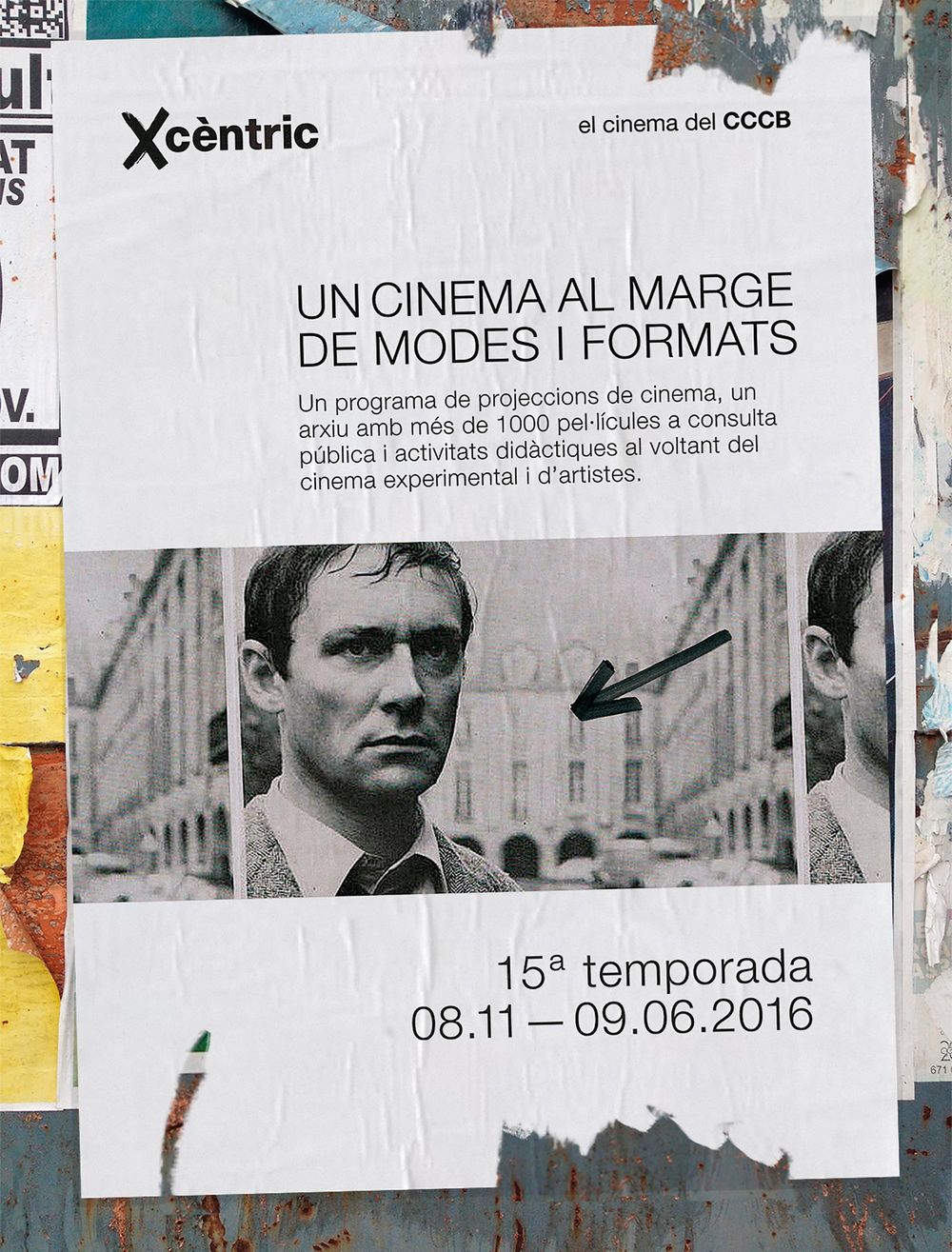 Xcèntric (direcció d’art, disseny gràfic, identitat, art i cultura, sector públic, print, web), per DOMO-A | Direcció d’art i disseny gràfic, Barcelona