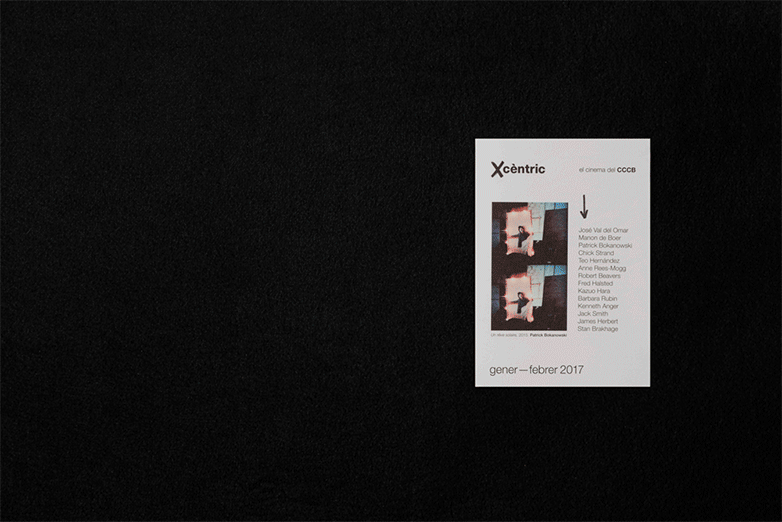 Xcèntric (direcció d’art, disseny gràfic, identitat, art i cultura, sector públic, print, web), per DOMO-A | Direcció d’art i disseny gràfic, Barcelona