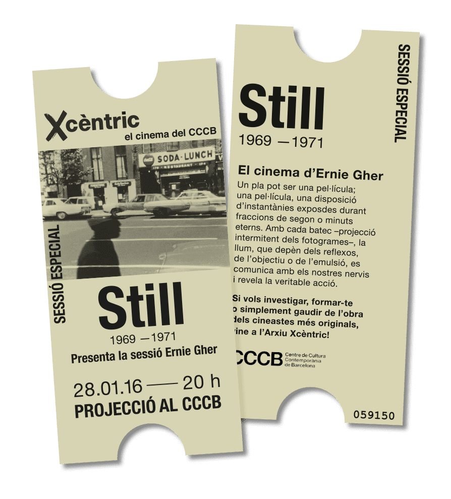 Xcèntric (direcció d’art, disseny gràfic, identitat, art i cultura, sector públic, print, web), per DOMO-A | Direcció d’art i disseny gràfic, Barcelona